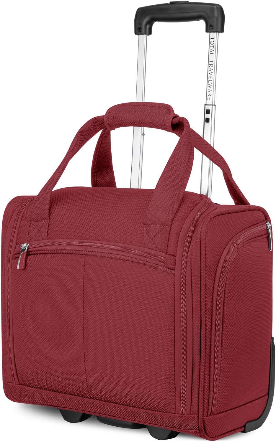 TOTAL TRAVELWARE, 15" Under Seat Bag ( Wine , 15-Inch Under Seat Bag Carry-On ) Wine 15 Inch Under Seat Bag Carry On U4