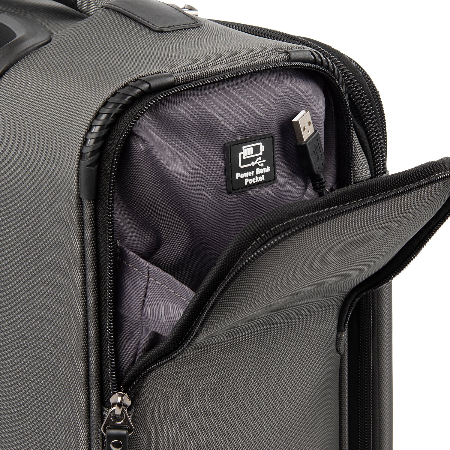 Travelpro Crew Versapack Max Carry-On Exp Rollaboard Titanium Grey Carry On 21 Inch U3