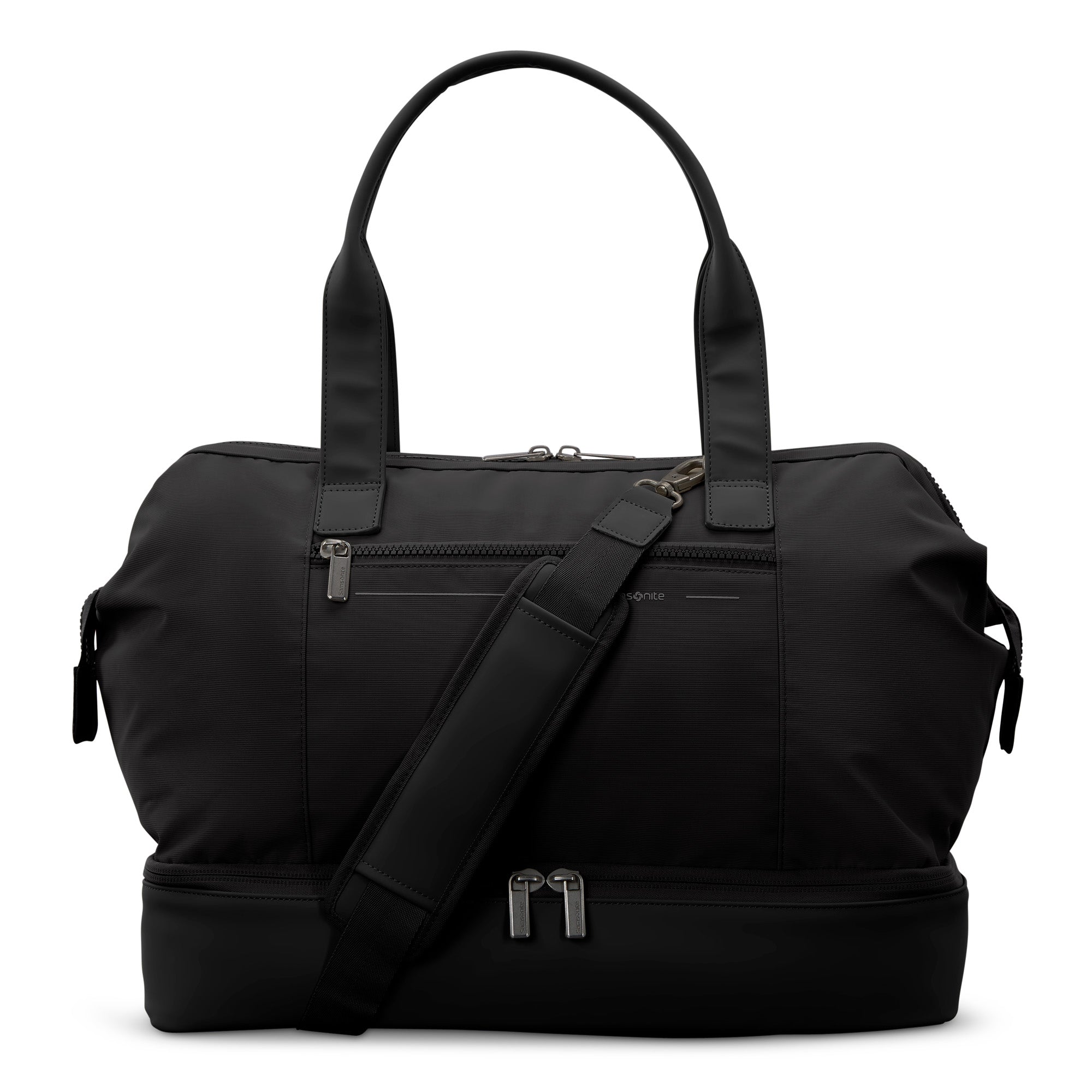Samsonite Better Than Basic Drop Bottom Weekender ( Black , One Size ) Black One Size U5