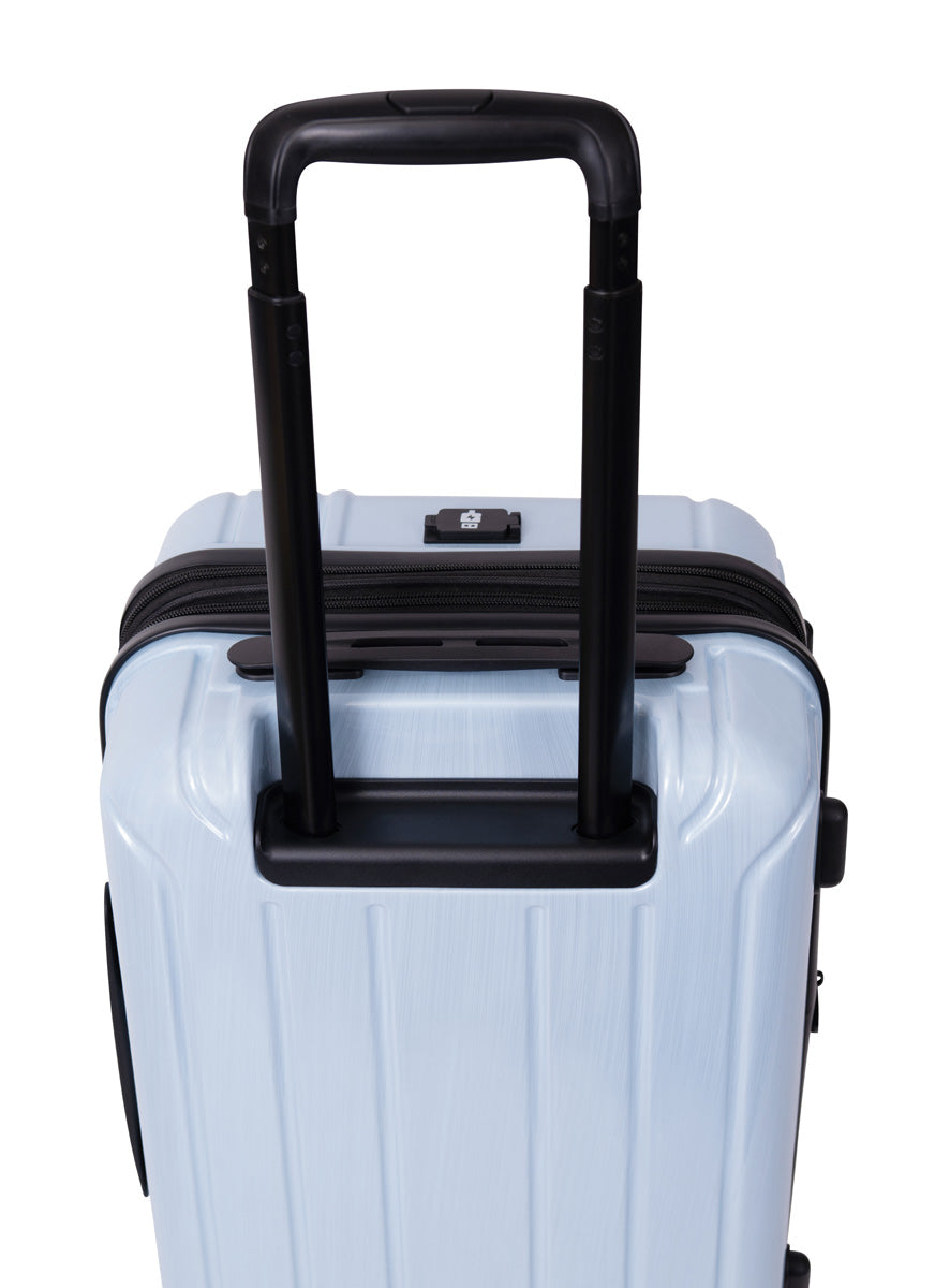 NONSTOP New York Elite Luggage Expandable Lightweight Spinner Wheels hard side shell Travel Suitcase Set, TSA Lock, Double USB Port, 3 packing cubes ( Sky Blue , 3-piece Set (20/24/28) ) Sky Blue 3 Piece Set 20 24 28 U3