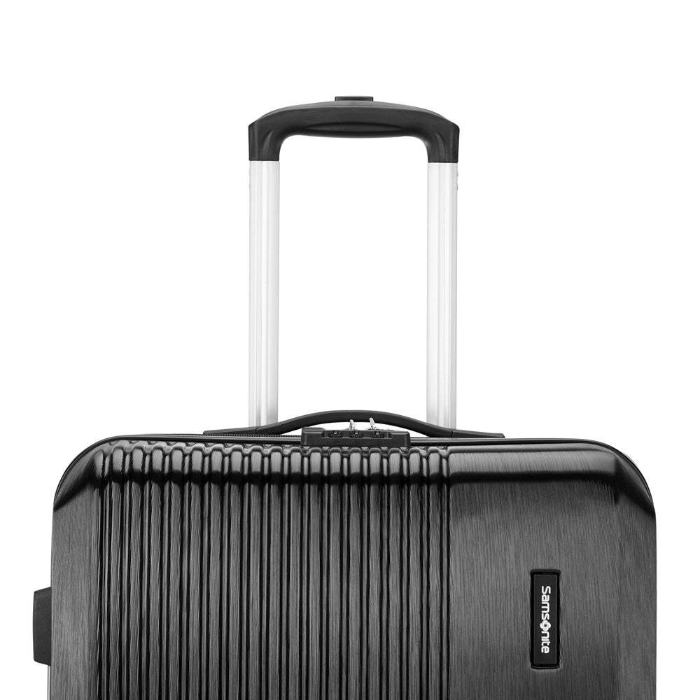 Samsonite Alliance SE Hardside Luggage with Spinner Wheels ( Bass Black , Large Spinner ) Bass Black Large Spinner U1