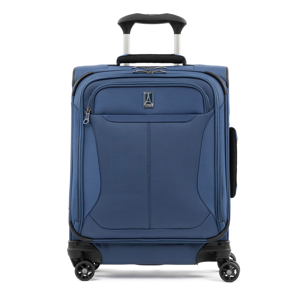 Travelpro Tourlite Softside Expandable Luggage with 4 Spinner Wheels, Lightweight Suitcase, Men and Women Blue Carry On 19 Inch U7