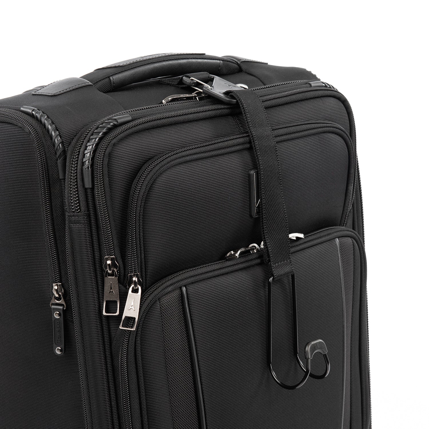 Travelpro Crew Versapack Max Carry-On Exp Rollaboard ( Jet Black , Carry-On 19-Inch ) Jet Black Carry On 19 Inch U1