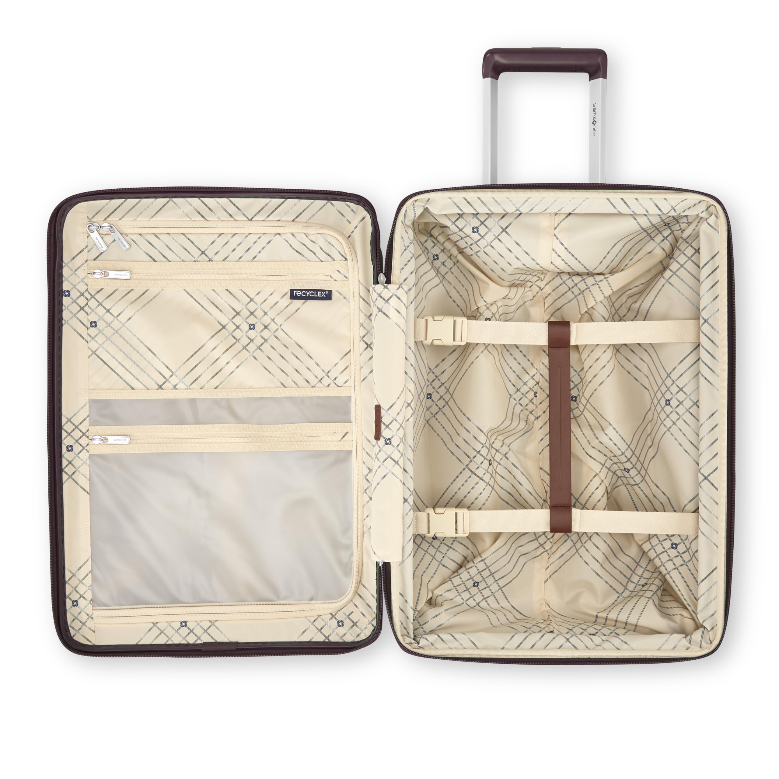 Samsonite Virtuosa Hardside Expandable Luggage with Spinner Wheels ( Merlot , Carry-on Spinner ) Merlot Carry On Spinner U2