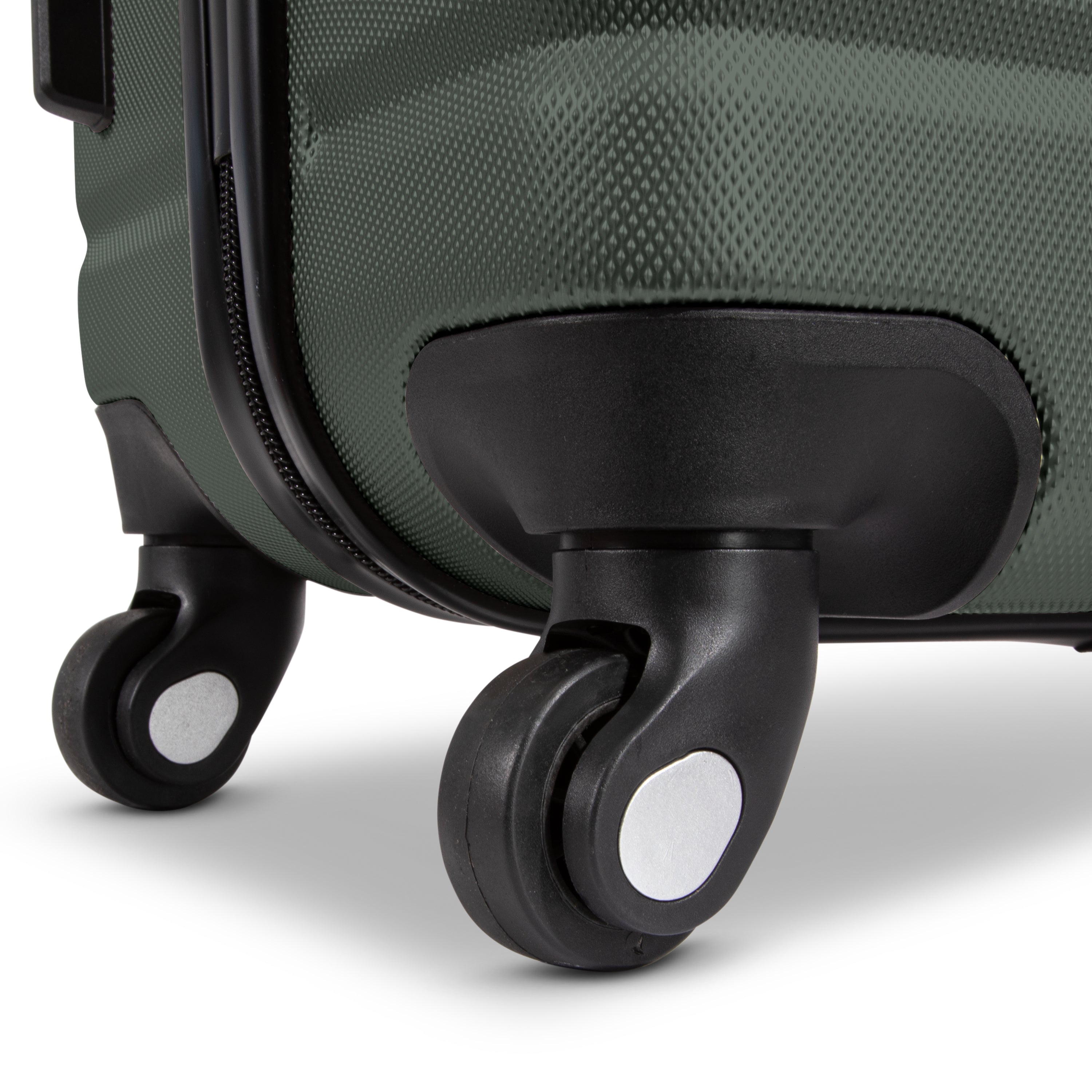 Skyway Epic 2.0 Hardside Lightweight and Durable ABS Shell Luggage, Spacious with Dual Spinning Wheels, Comfort Grip and Expandable, Men and Women ( Thyme , Checked-Large 28-inch ) Thyme Checked Large 28 Inch U3