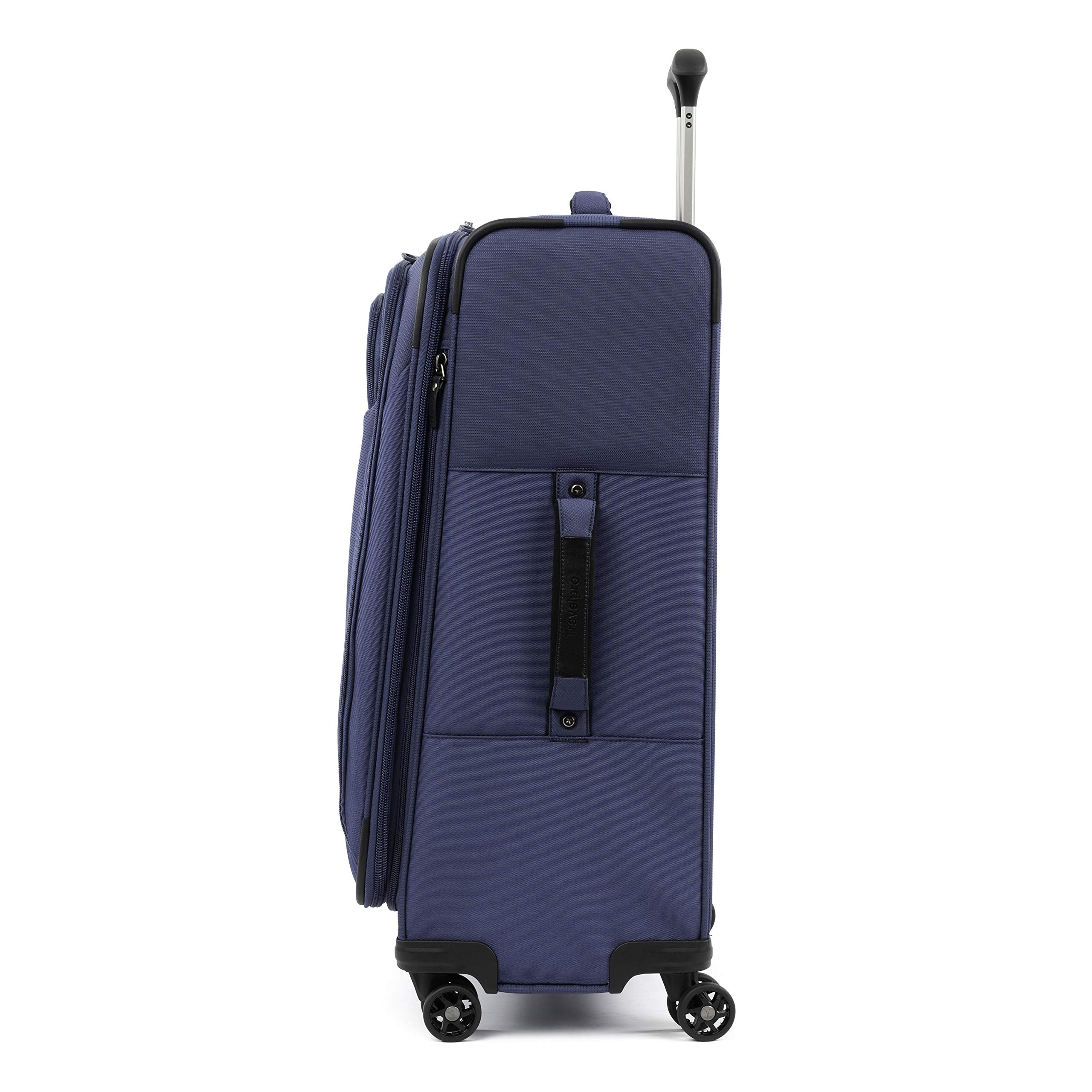 Travelpro Tourlite Softside Expandable Luggage with 4 Spinner Wheels, Lightweight Suitcase, Men and Women U3