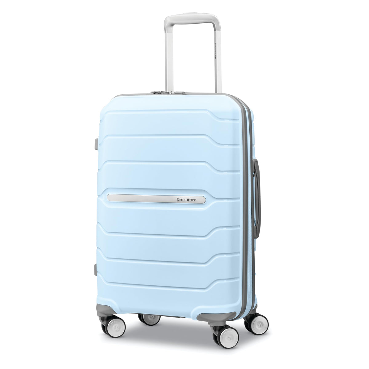 Samsonite Freeform Hardside Expandable with Double Spinner Wheels ( Sky Blue , Carry-on Spinner ) Sky Blue Carry On Spinner U2