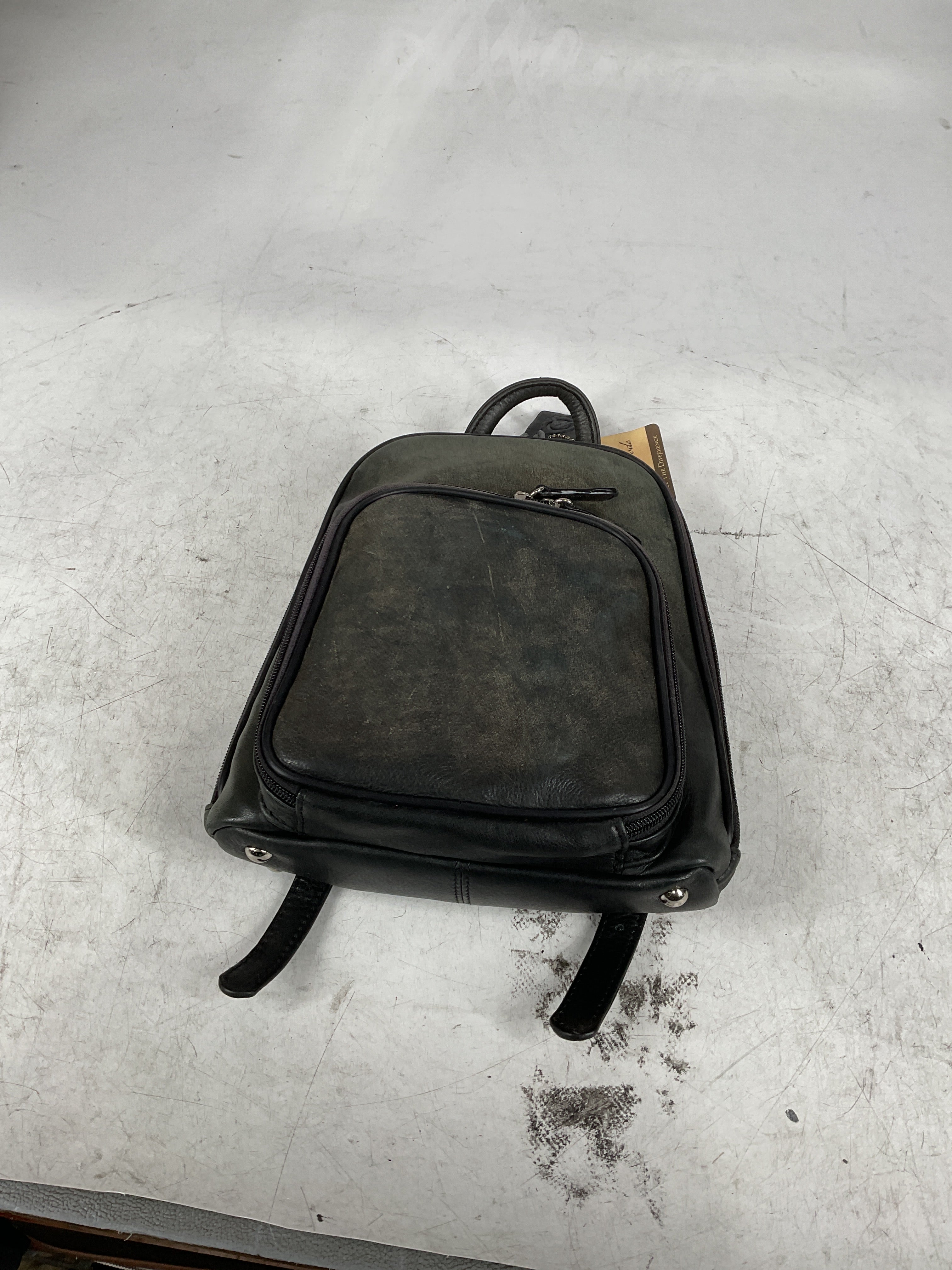 Osgoode Marley Small Organizer Black Backpack U1