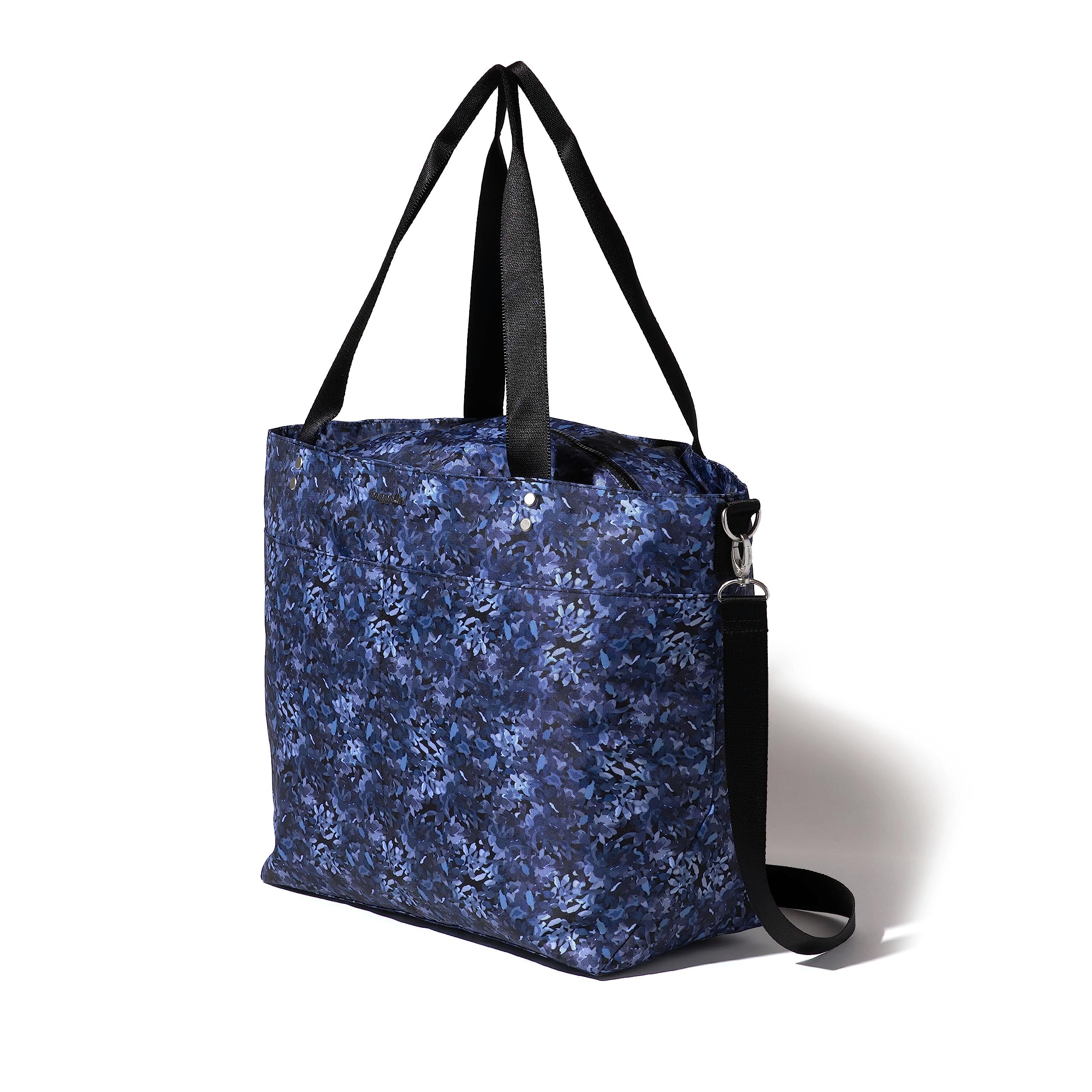 Baggallini Large Carryall Tote ( Indigo Petal - Large , One Size ) Indigo Petal - Large One Size U1