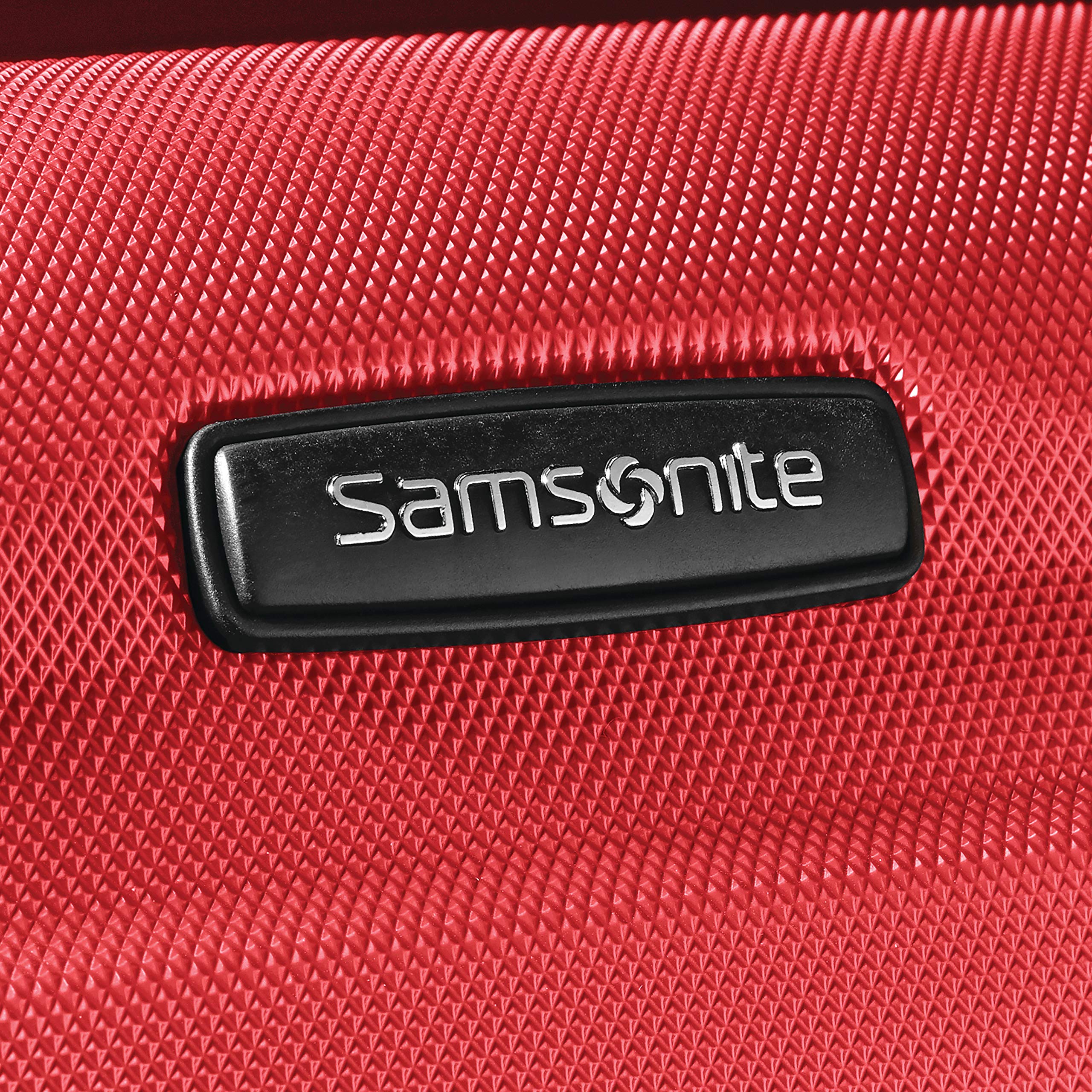Samsonite Omni Pc Hardside Expandable Luggage with Spinner Wheels ( Red , Carry-On 20-Inch ) Red Carry On 20 Inch U3