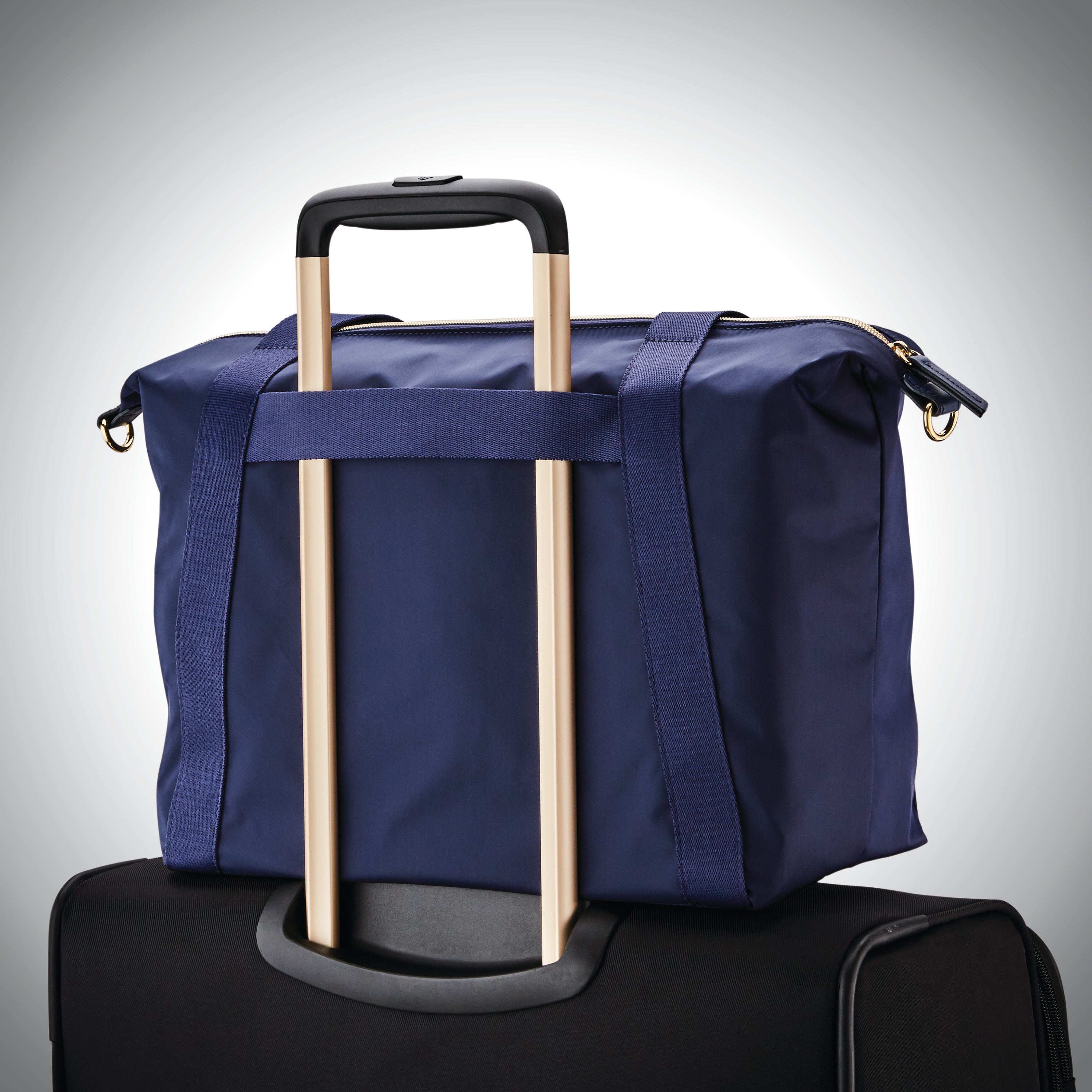 Samsonite Women's Mobile Solution Business Navy Blue Classic Convertible Carryall U3