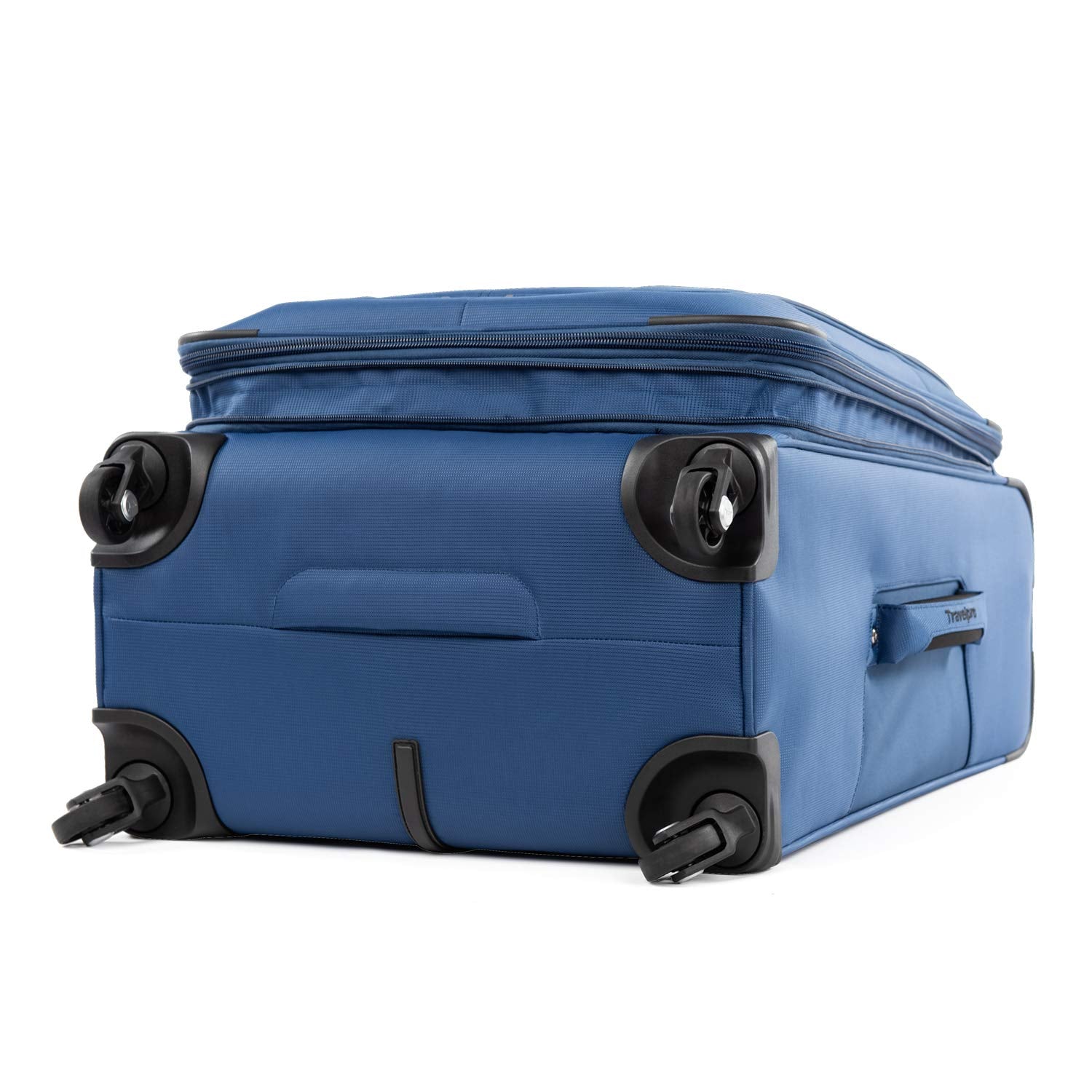 Travelpro Maxlite 5 Softside Expandable Luggage with 4 Spinner Wheels, Lightweight Suitcase, Men and Women Sapphire Blue Checked Medium 25 Inch U4