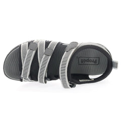 Propét Women's TravelActiv Adventure Sandals, Lt Grey, 11 X-Wide US Lt Grey 11 X-Wide U1