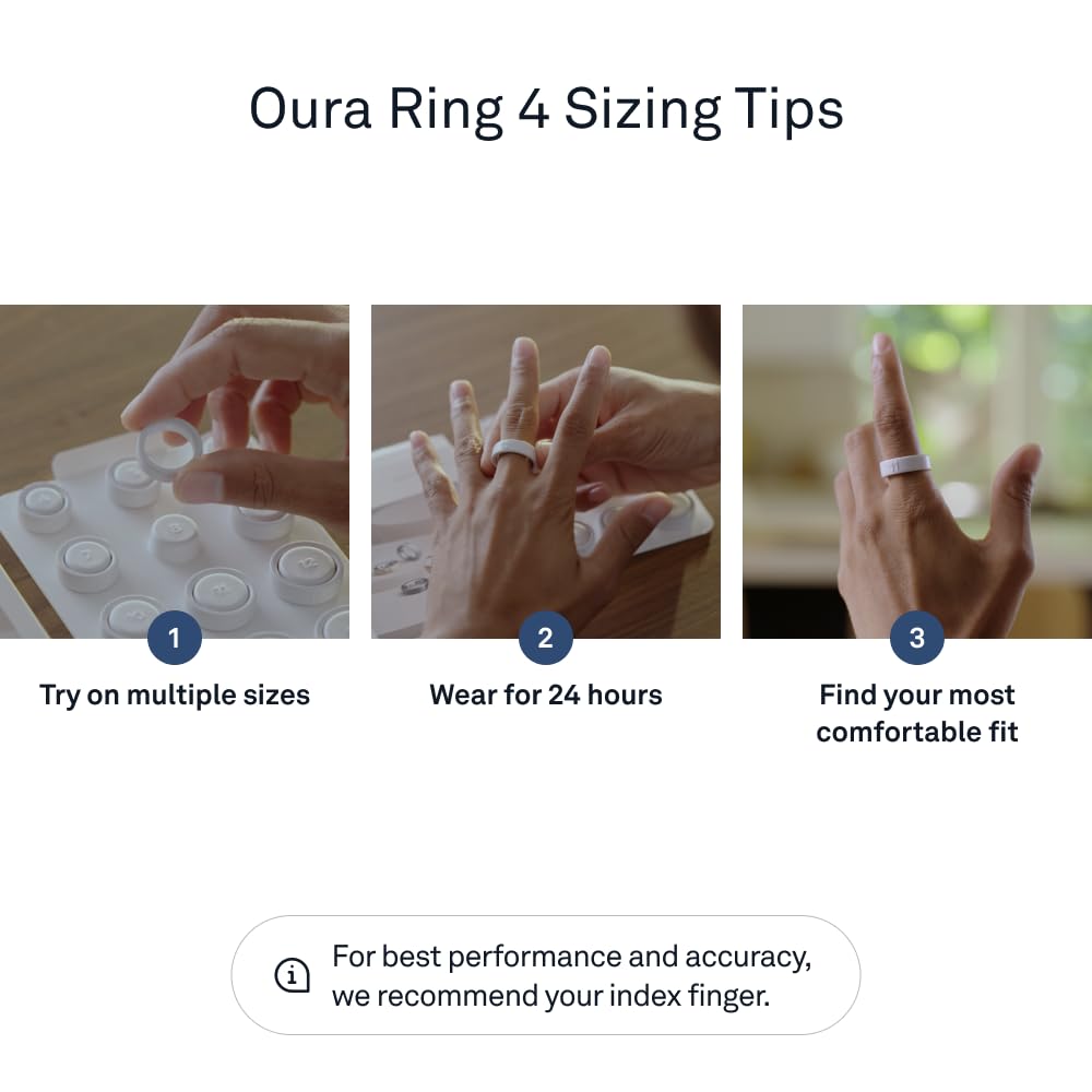 Oura Ring 4 - Gold - Size 7 - Sleep, Activity, Women’s Health, AI Advisor, Up to 8 Days of Battery Life, Size Before You Buy, Android & iOS Compatible Gold 7 U1