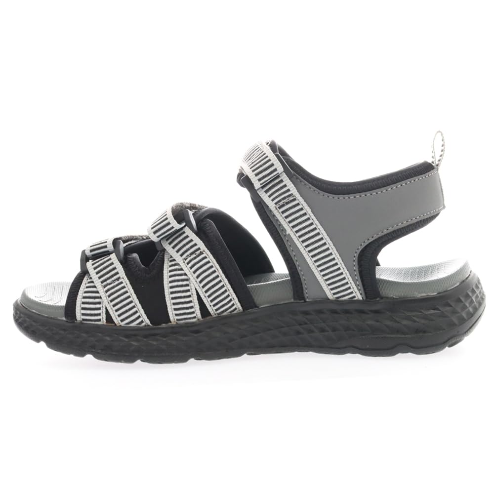 Propét Women's TravelActiv Adventure Sandals, Lt Grey, 11 X-Wide US Lt Grey 11 X-Wide U1