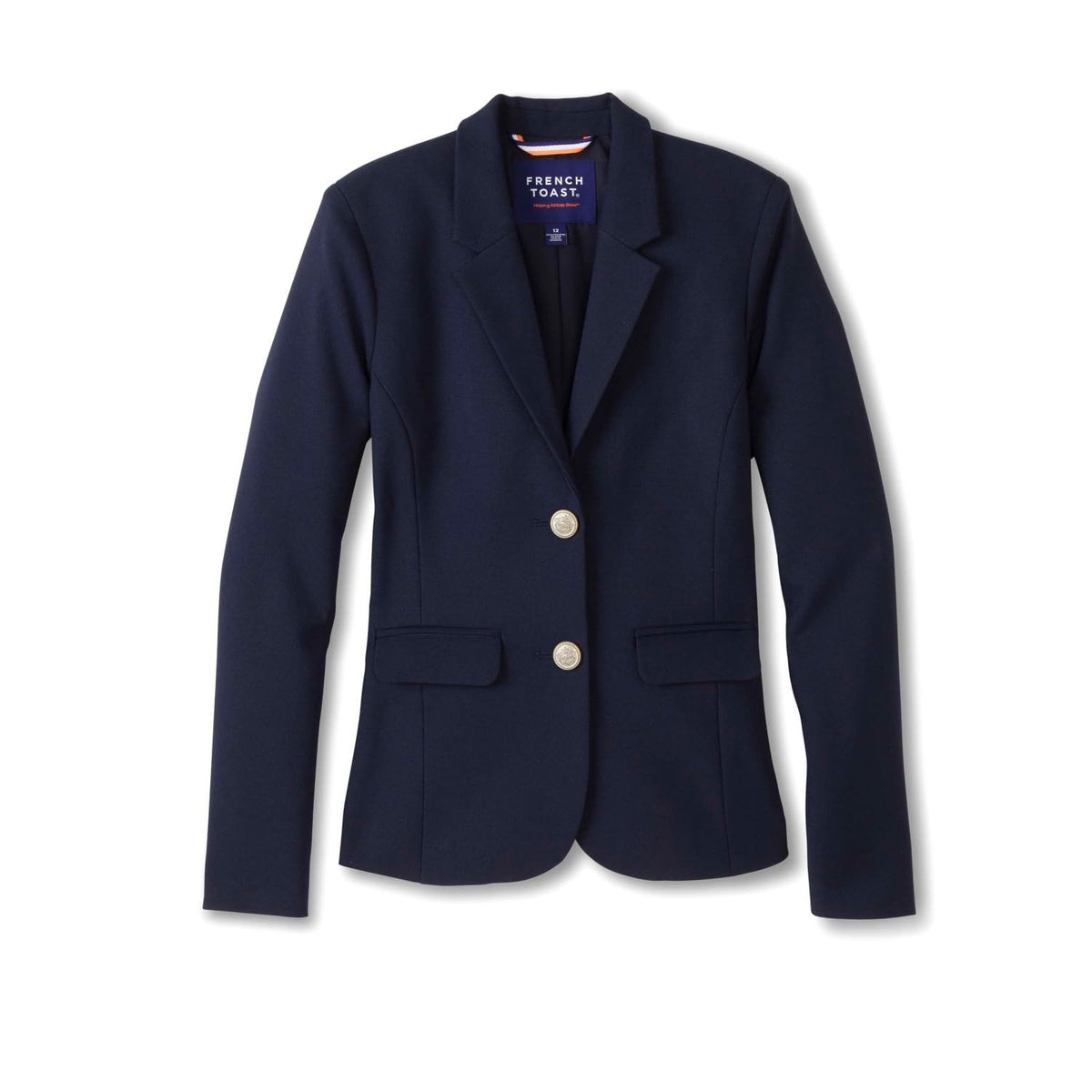 French Toast Classic Fitted School Blazer, Navy, 14 Navy 14 U1
