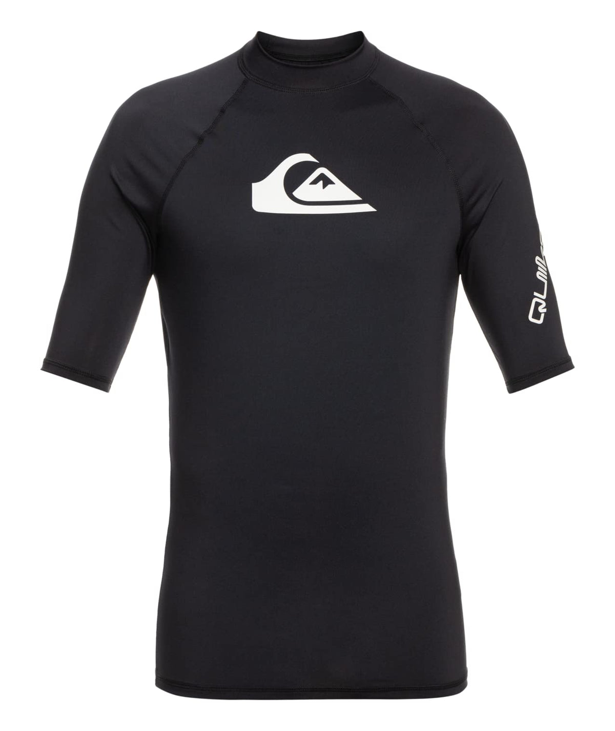 Quiksilver Boys' All Time Short Sleeve Rashguard, Black 221, X-Small U1