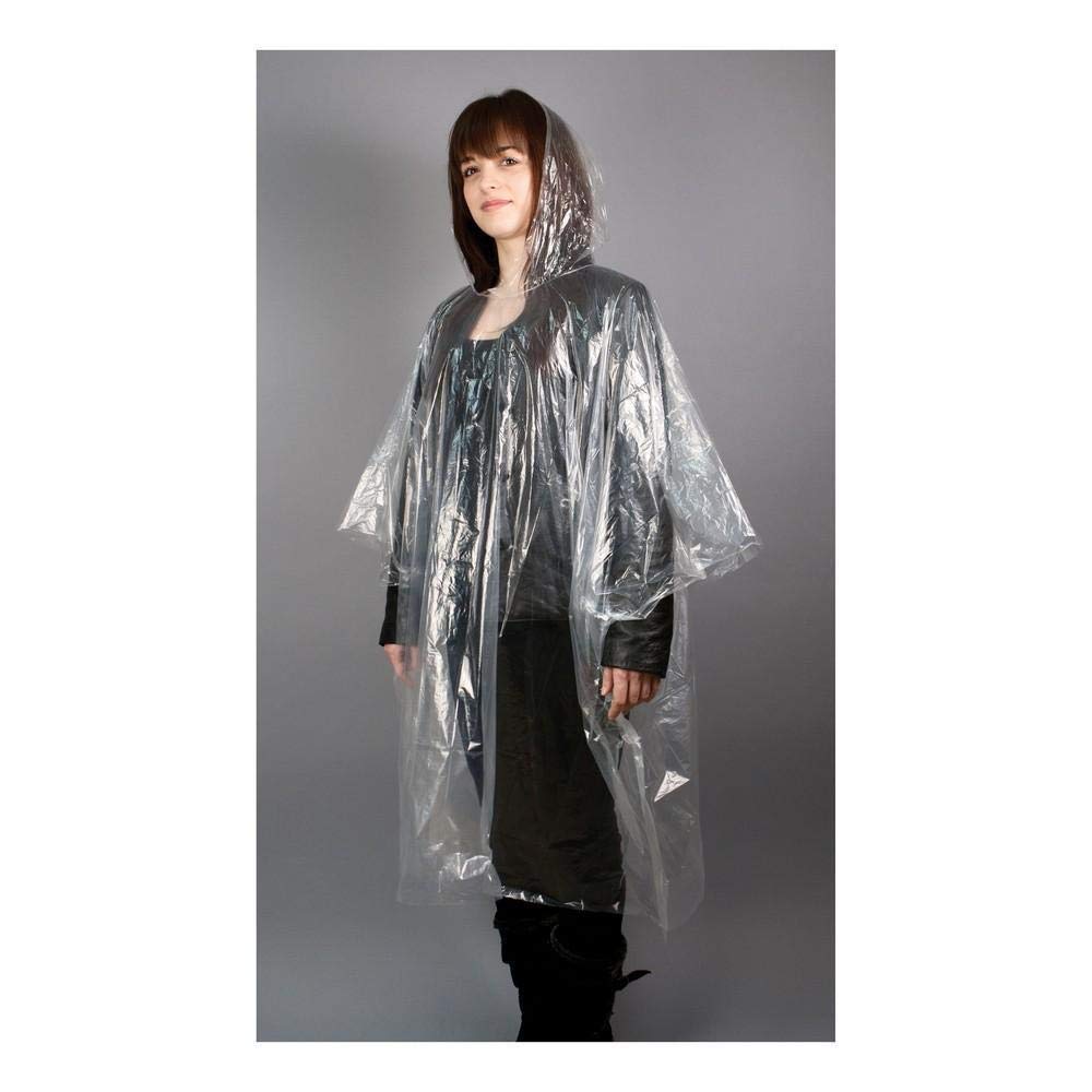 Travelon Emergency Rain Poncho, Clear - 12215-85 Clear  U1