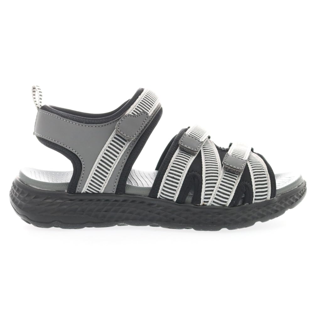 Propét Women's TravelActiv Adventure Sandals, Lt Grey, 11 X-Wide US Lt Grey 11 X-Wide U1