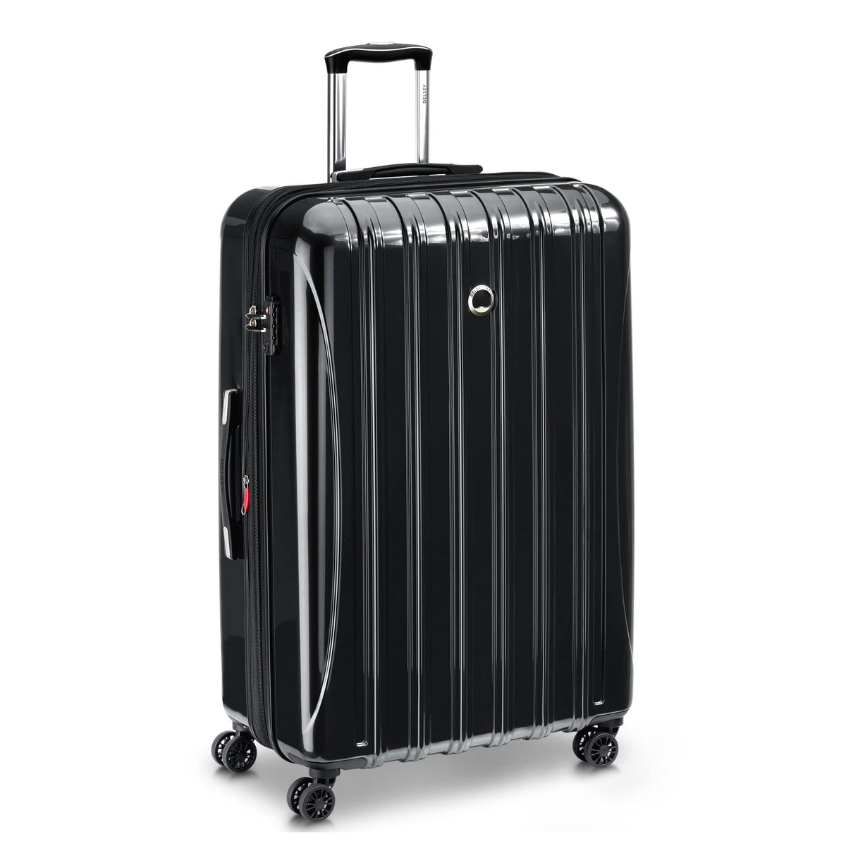 DELSEY Paris Helium Aero Hardside Expandable Luggage with Spinner Wheels ( Black , Checked-Large 29 Inch ) Black Checked Large 29 Inch U33