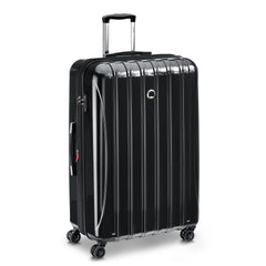 DELSEY Paris Helium Aero Hardside Expandable Luggage with Spinner Wheels ( Black , Checked-Large 29 Inch ) Black Checked Large 29 Inch U33