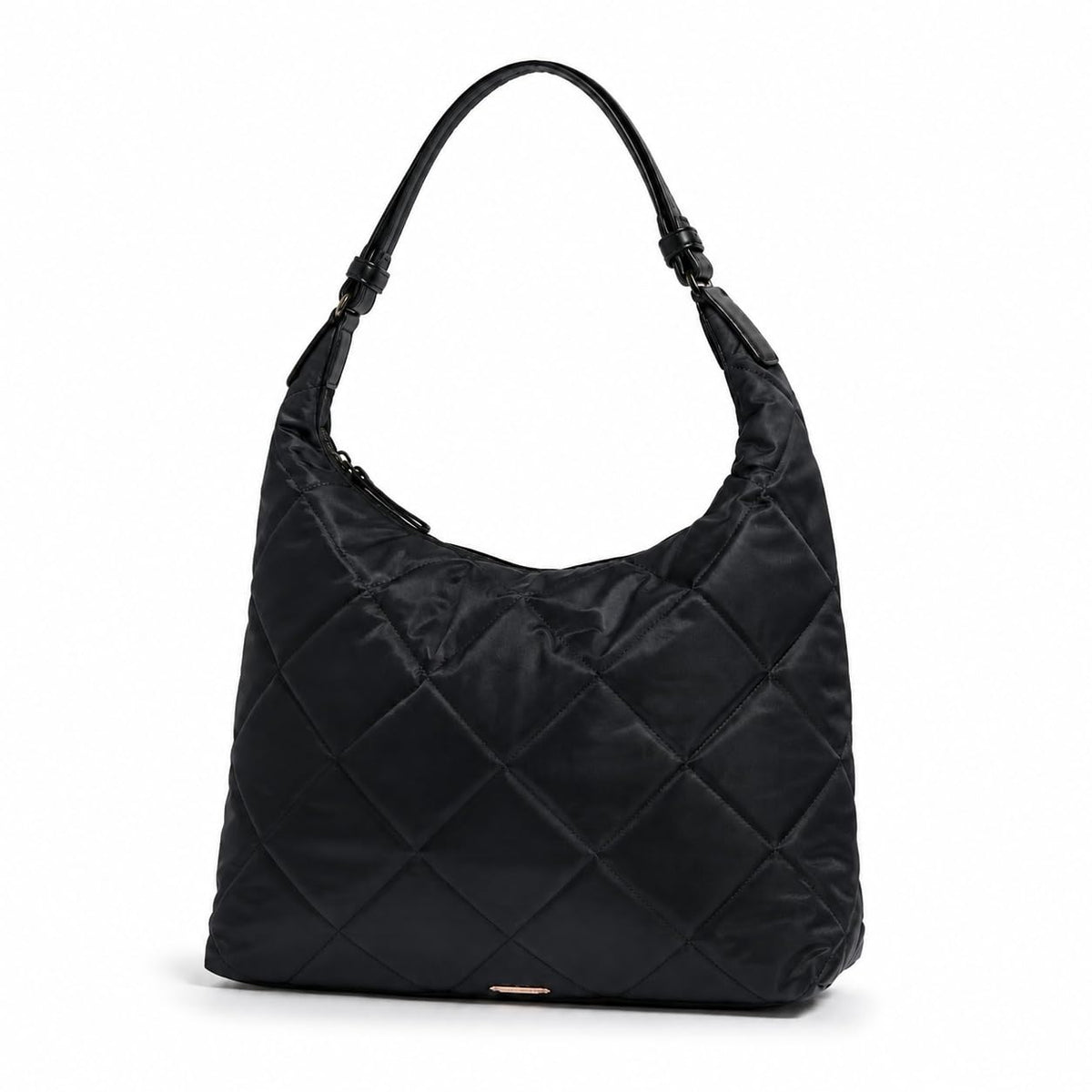 Black Shoulder Satchel by MZ Wallace Black Length: 15.2 in, Width: 4.7 in, Height: 16.9 in U1