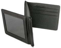 Cashmere Men's Double Money Clip Wallet Color: Black Black One Size U1