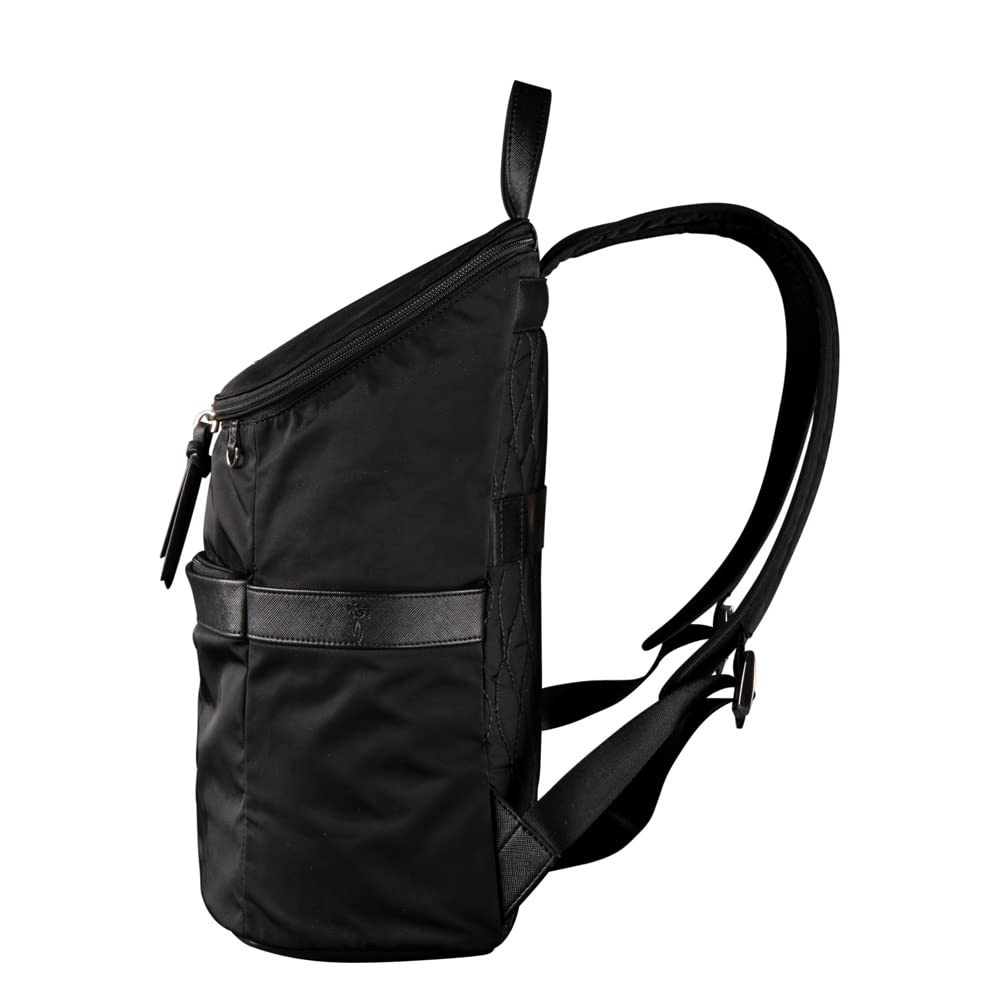 Ricardo Rodeo Drive 2.0 Convertible Fashion Tech Backpack Black 14-Inch Flat top Backpack U1