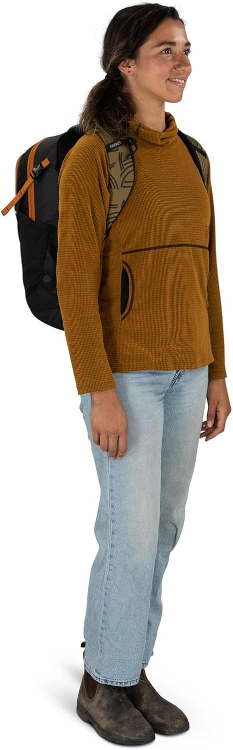 Osprey Axis Laptop Backpack, Find the Way Print/Black – Sleek, Urban-Ready Everyday Pack with Laptop Sleeve, Dual Water Bottle Pockets, & Compression Straps – Ideal for College, Commutes, & Travel Find the Way Print/Black O/S U1