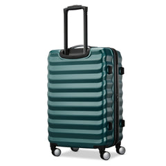 Samsonite Hard-Sided 24-Inch Lightweight Checked Medium Expandable Element Suitcase: Durable, 360 Spinner Wheels, Adjustable Telescopic Handle, TSA-Approved Lock ( Bistro Green , 24-Inch Checked-Medium ) Bistro Green 24 Inch Checked Medium U1