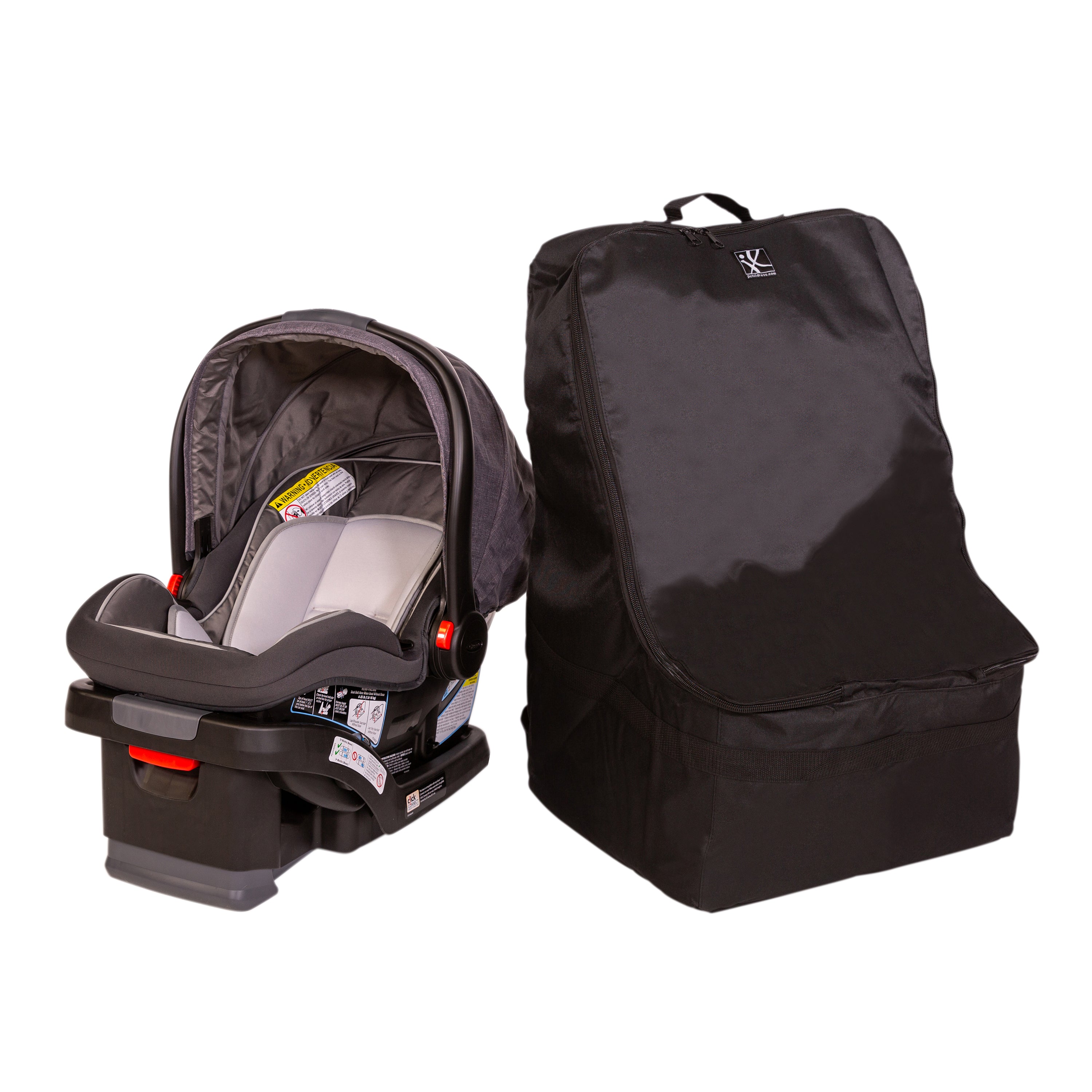 J.L. Childress Ultimate Backpack Padded Car Seat Travel Bag - Durable, Secure, Universal Airport Bag U3