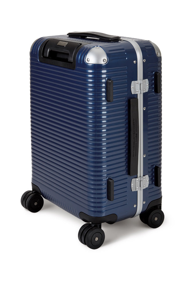 FPM Milano Bank Light Spinner, Durable Luxury Luggage Made in Italy, 4-Wheeled Smooth Dual Spinner Wheels, TSA Lock and Butterfly Clips for Safety ( Indigo Blue , 53 ) Indigo Blue 53 U1