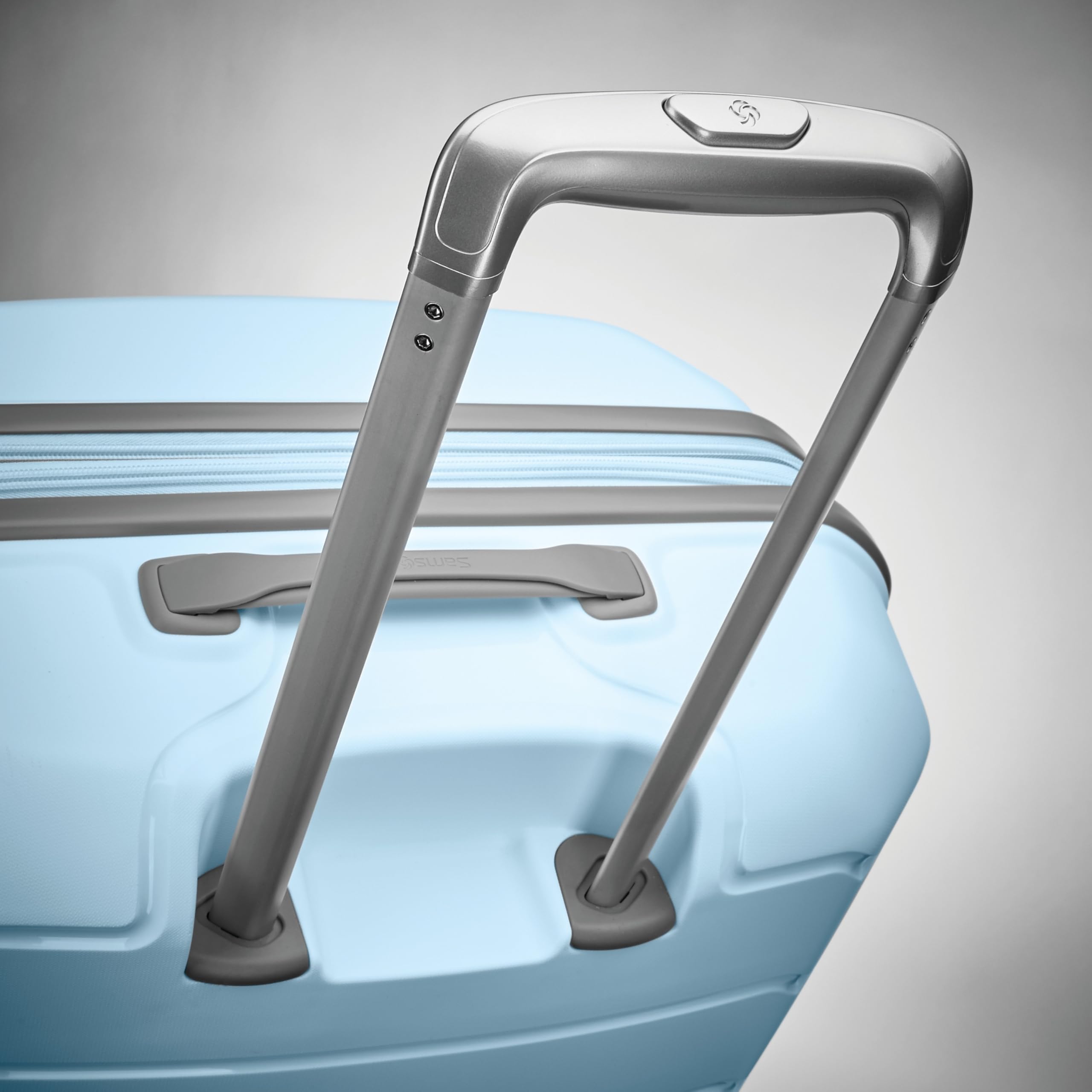 Samsonite Freeform Hardside Expandable with Double Spinner Wheels ( Sky Blue , Carry-on Spinner ) Sky Blue Carry On Spinner U2