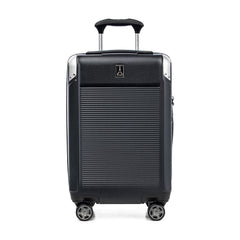 Travelpro Platinum Elite Hardside Expandable Spinner Wheel Luggage TSA Lock Hard Shell Polycarbonate Suitcase Shadow Black Carry On 21 Inch U1