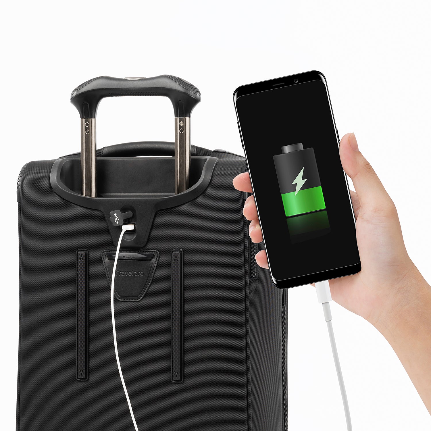 Travelpro Crew Versapack Softside Expandable Spinner Wheel Luggage ( Jet Black , Carry-On 20-Inch ) Jet Black Carry On 20 Inch U9