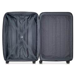 DELSEY Paris Helium Aero Hardside Expandable Luggage with Spinner Wheels ( Teal , Checked-Large 29 Inch ) Teal Checked Large 29 Inch U12