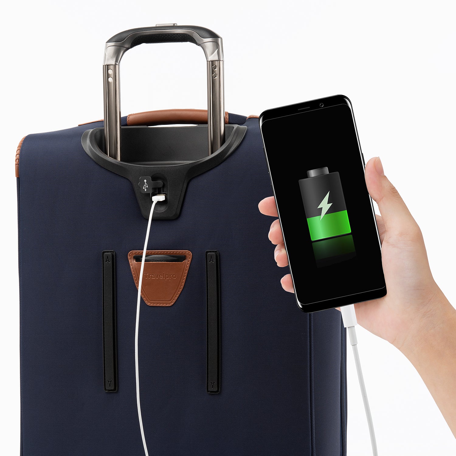 Travelpro Crew Versapack Max Carry-On Exp Rollaboard ( Patriot Blue , Carry-On 21-Inch ) Patriot Blue Carry On 21 Inch U9