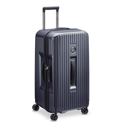 DELSEY Paris Securitime 26" Trunk Spinner ( Anthracite , Checked-Medium 26 Inch ) Anthracite Checked Medium 26 Inch U1