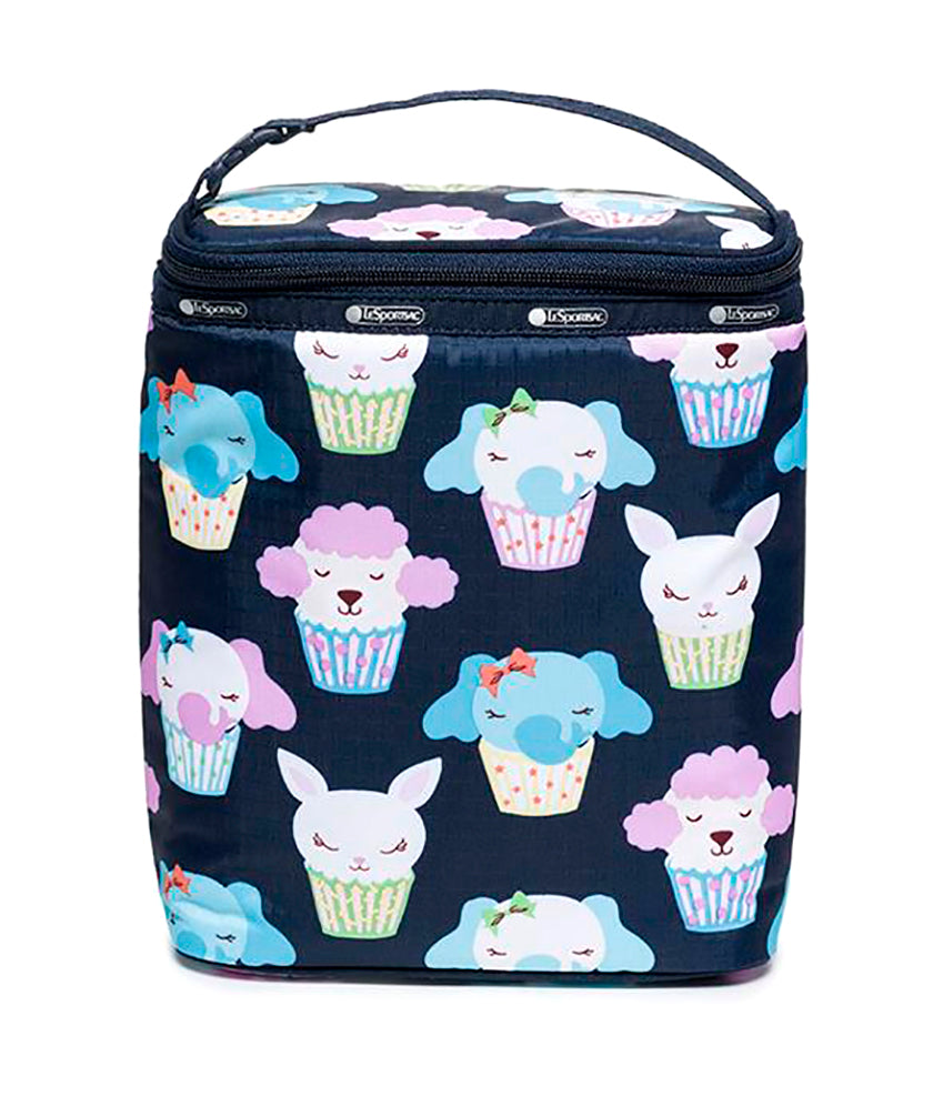 LeSportsac Bubble Double Bottle Bag Bubble ( Babycakes Blue B , One Size ) Babycakes Blue B One Size U1