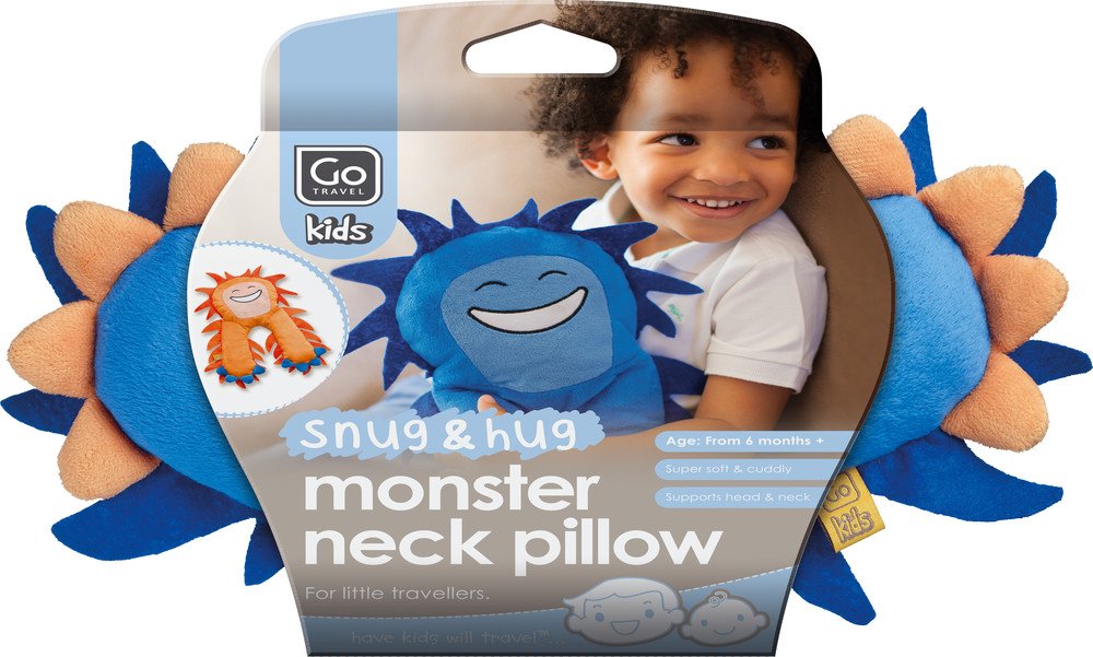 Go Travel Snug and Hug Monster Neck Pillow U1