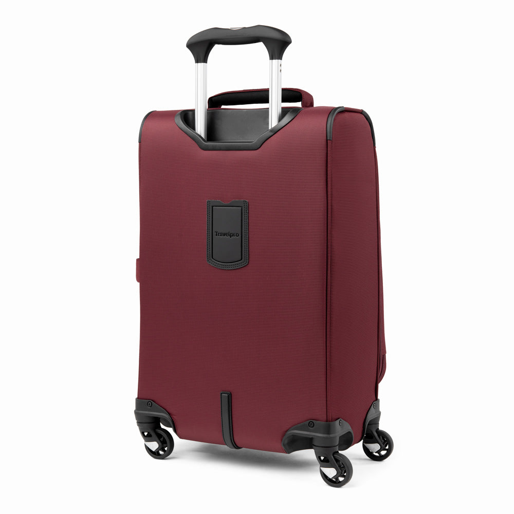 Travelpro Maxlite 5 Softside Expandable Luggage with 4 Spinner Wheels, Lightweight Suitcase, Men and Women ( Burgundy , Carry-on 21-Inch ) Burgundy Carry On 21 Inch U40