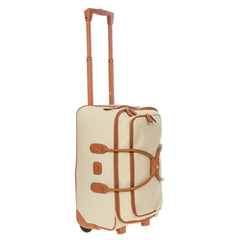 Bric's Life 21" Carry-On Rolling Duffle ( Cream , One Size ) Cream One Size U1