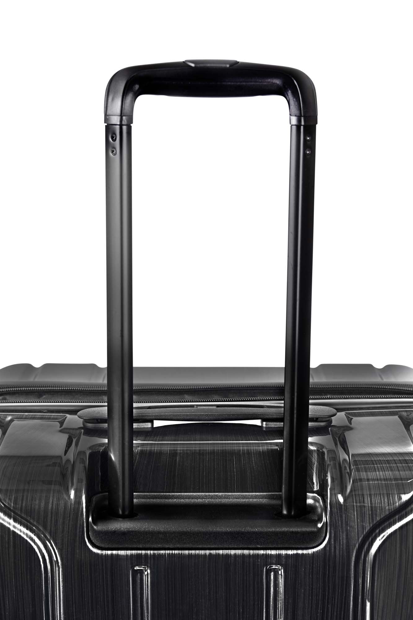 NONSTOP New York Elite Luggage Expandable Lightweight Spinner Wheels hard side shell Travel Suitcase Set, TSA Lock, Double USB Port, 3 packing cubes ( Charcoal , Checked-Large 28-Inch ) Charcoal Checked Large 28 Inch U2