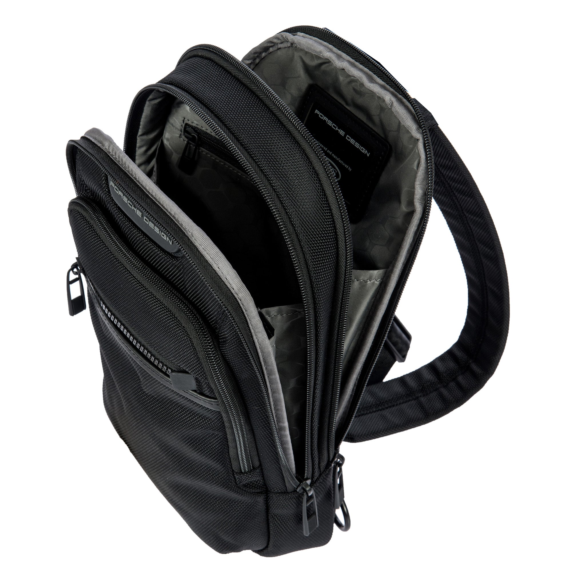 PORSCHE DESIGN by Bric's Roadster EVO Nylon Sling Bag ( Black , One Size ) Black One Size U1