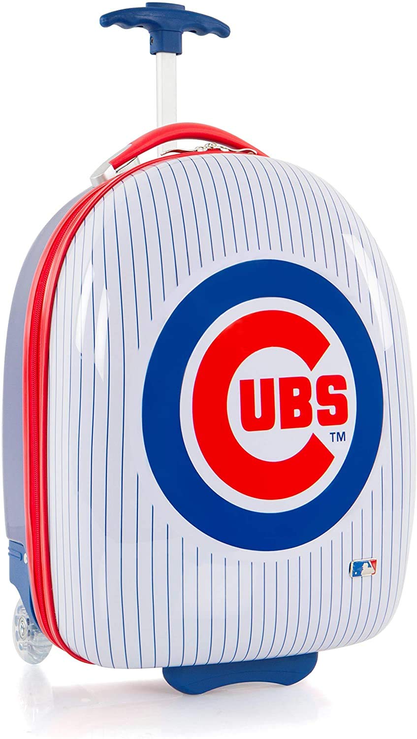 Heys America Major League Baseball Officially Licensed Expandable Spinner Luggage Chicago Cubs 18 Inch U1