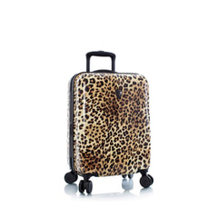 Heys America Black Leopard 21-Inch Hardside Carry-On Spinner ( Brown Leopard , One Size ) Brown Leopard One Size U1