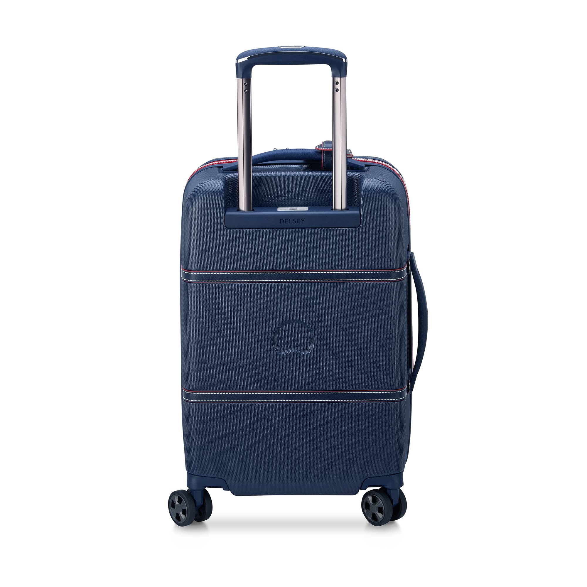 DELSEY Paris Chatelet Air 2.0 Hardside Luggage with Spinner Wheels ( Navy , Carry-on 19 Inch ) Navy Carry On 19 Inch U3