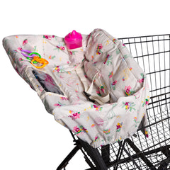 J.L. Childress Disney Baby by Shopping Cart & High Chair Cover for Baby to Toddler ( Princess , One Size ) Princess One Size U1