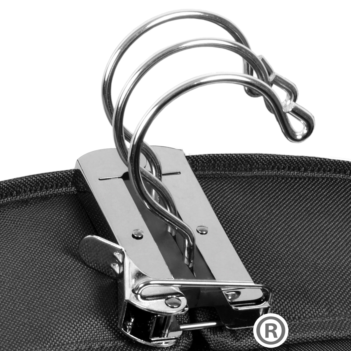 WallyBags® 52” Deluxe Travel Garment Bag with two pockets  ( Black , One Size ) Black One Size U1