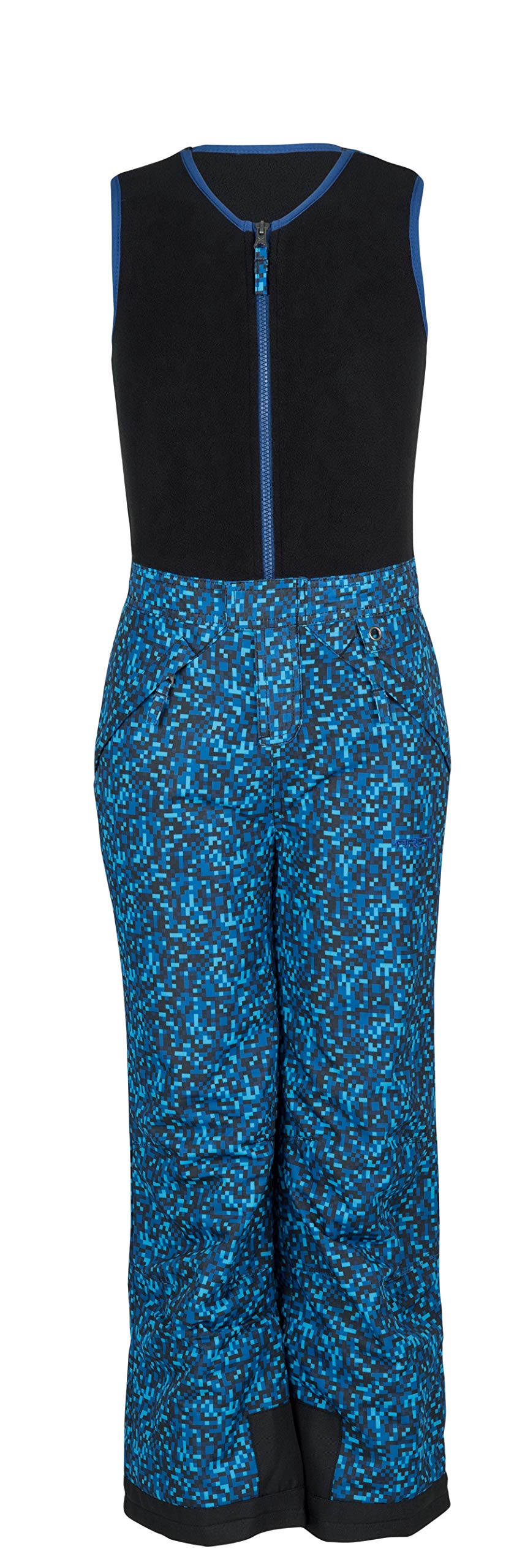 Arctix Kids Infinity Bib Overalls ( Ice Block Print Navy , Small ) Ice Block Print Navy Small U1